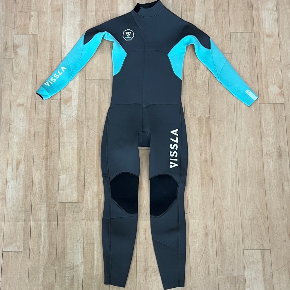 VISSLA 7 SEAS BOYS 3-2 FULL BACK ZIP WETSUIT YOUTH 10